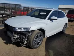 Salvage cars for sale from Copart Brighton, CO: 2020 Audi Q5 E Prestige