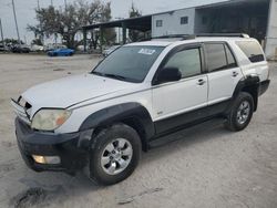 Salvage cars for sale at Riverview, FL auction: 2003 Toyota 4runner SR5