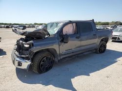 Salvage cars for sale at San Antonio, TX auction: 2019 Toyota Tundra Crewmax SR5