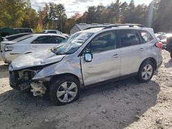 Salvage cars for sale at West Warren, MA auction: 2015 Subaru Forester 2.5I Limited