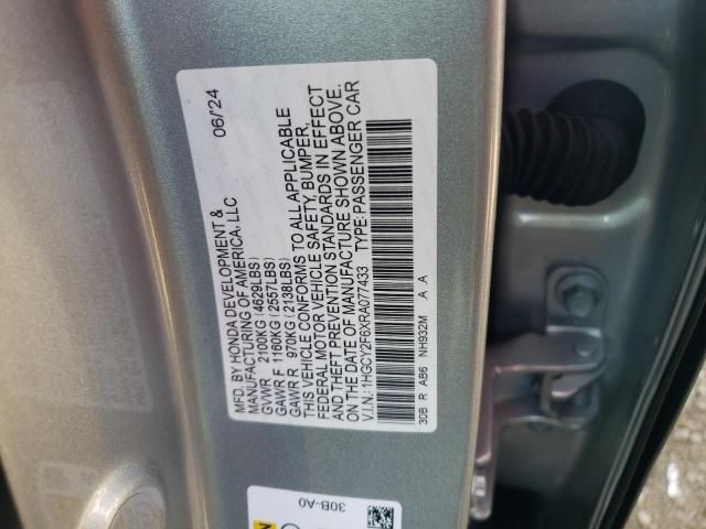 2024 Honda Accord Hybrid EXL