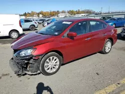 Salvage cars for sale at auction: 2018 Nissan Sentra S