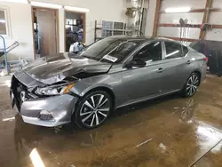 Salvage cars for sale at Pekin, IL auction: 2021 Nissan Altima SR