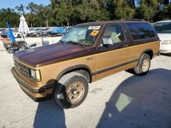 Salvage cars for sale from Copart Ocala, FL: 1988 Chevrolet Blazer S10