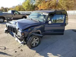 Jeep salvage cars for sale: 2001 Jeep Cherokee Sport