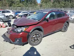 Subaru Vehiculos salvage en venta: 2018 Subaru Crosstrek Premium