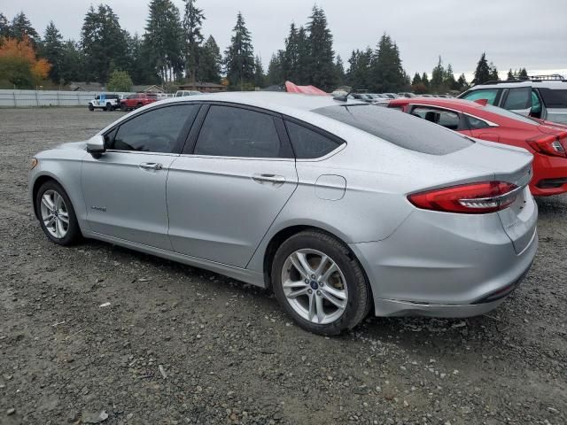 2018 Ford Fusion SE Hybrid