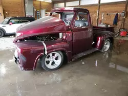 Salvage cars for sale from Copart Ebensburg, PA: 1955 Ford F 100