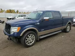 Salvage trucks for sale at Nisku, AB auction: 2011 Ford F150 Supercrew