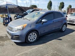 KIA Vehiculos salvage en venta: 2016 KIA Rio LX