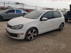 Volkswagen salvage cars for sale: 2012 Volkswagen GTI