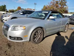 Salvage cars for sale at New Britain, CT auction: 2009 Audi A4 2.0T Cabriolet Quattro