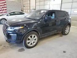 Salvage cars for sale at Columbia, MO auction: 2017 Land Rover Range Rover Evoque SE