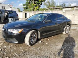 Audi salvage cars for sale: 2014 Audi A6 Premium