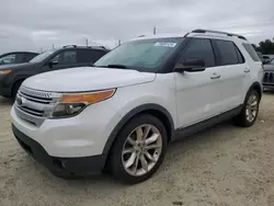 Salvage cars for sale at Arcadia, FL auction: 2011 Ford Explorer XLT