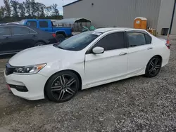 Salvage cars for sale at Spartanburg, SC auction: 2017 Honda Accord Sport Special Edition