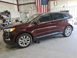 Ford Edge Titanium Vehiculos salvage en venta: 2021 Ford Edge Titanium