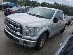 Flood-damaged cars for sale at auction: 2015 Ford F150 Super Cab