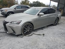 Salvage cars for sale from Copart Cartersville, GA: 2017 Lexus GS 350 Base