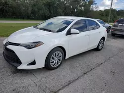 2017 Toyota Corolla L en venta en Riverview, FL