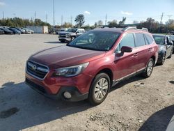 Salvage cars for sale at Bridgeton, MO auction: 2019 Subaru Outback 2.5I Premium