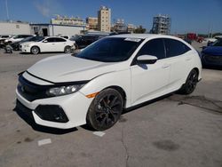 Salvage Cars with No Bids Yet For Sale at auction: 2017 Honda Civic Sport