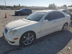 Salvage cars for sale at Mentone, CA auction: 2007 Mercedes-Benz C 230