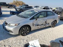 Salvage cars for sale at Taylor, TX auction: 2014 Honda Civic EX