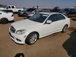 Mercedes-Benz salvage cars for sale: 2009 Mercedes-Benz C300