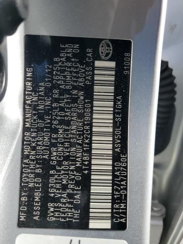 2012 Toyota Camry Base