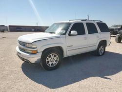 Salvage cars for sale at Andrews, TX auction: 2002 Chevrolet Tahoe C1500