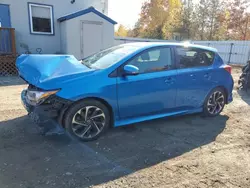 2018 Toyota Corolla IM en venta en Lyman, ME