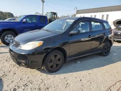 Salvage cars for sale at Augusta, GA auction: 2003 Toyota Corolla Matrix Base