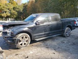 Salvage cars for sale at Austell, GA auction: 2018 Ford F150 Supercrew