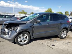 Salvage cars for sale at Littleton, CO auction: 2014 Ford Escape SE