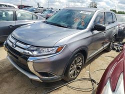 Salvage cars for sale at Riverview, FL auction: 2018 Mitsubishi Outlander ES