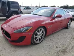 Maserati salvage cars for sale: 2014 Maserati Granturismo S