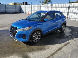 Salvage cars for sale from Copart Antelope, CA: 2021 Nissan Kicks SV