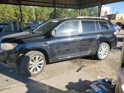 Toyota Highlander Vehiculos salvage en venta: 2008 Toyota Highlander Hybrid Limited