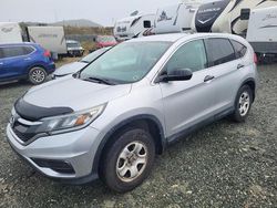 Salvage cars for sale at Elmsdale, NS auction: 2015 Honda CR-V LX