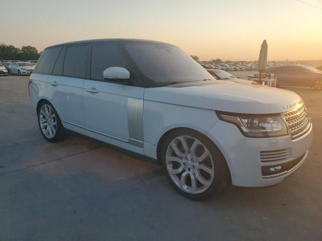 2016 Land Rover Range Rover HSE