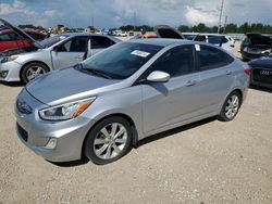 Carros salvage para piezas a la venta en subasta: 2014 Hyundai Accent GLS