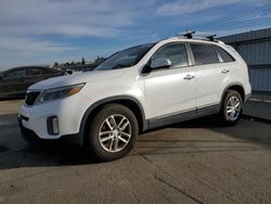 Salvage cars for sale from Copart Bakersfield, CA: 2015 KIA Sorento LX