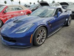 Flood-damaged cars for sale at auction: 2017 Chevrolet Corvette Grand Sport 1LT