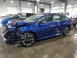 Salvage cars for sale at Ham Lake, MN auction: 2019 Nissan Sentra S