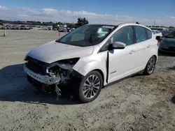 Salvage cars for sale at Antelope, CA auction: 2018 Ford C-MAX Titanium