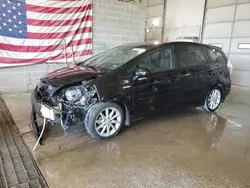 Salvage cars for sale from Copart Columbia, MO: 2012 Toyota Prius V