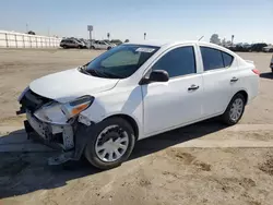 Salvage cars for sale at Fresno, CA auction: 2015 Nissan Versa S