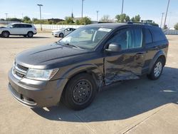 Salvage cars for sale at Oklahoma City, OK auction: 2018 Dodge Journey SE