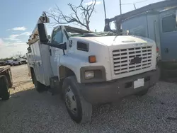 Salvage trucks for sale at San Antonio, TX auction: 2005 Chevrolet C7500 C7C042